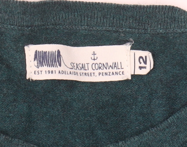 Seasalt Cornwall Women's Green Cardigan, Size 12