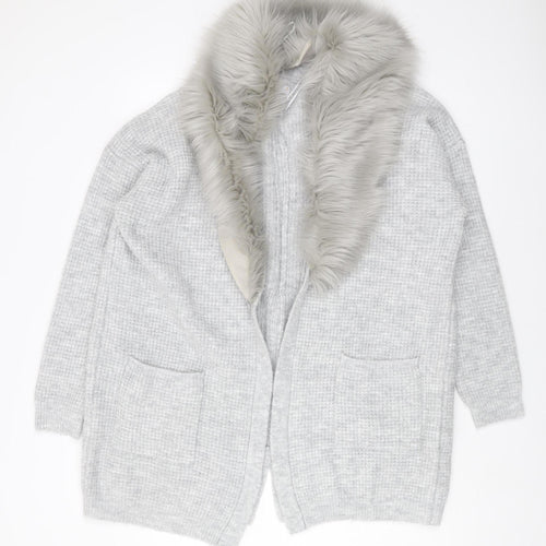 Marks and Spencer Women's Grey Cardigan Size 18