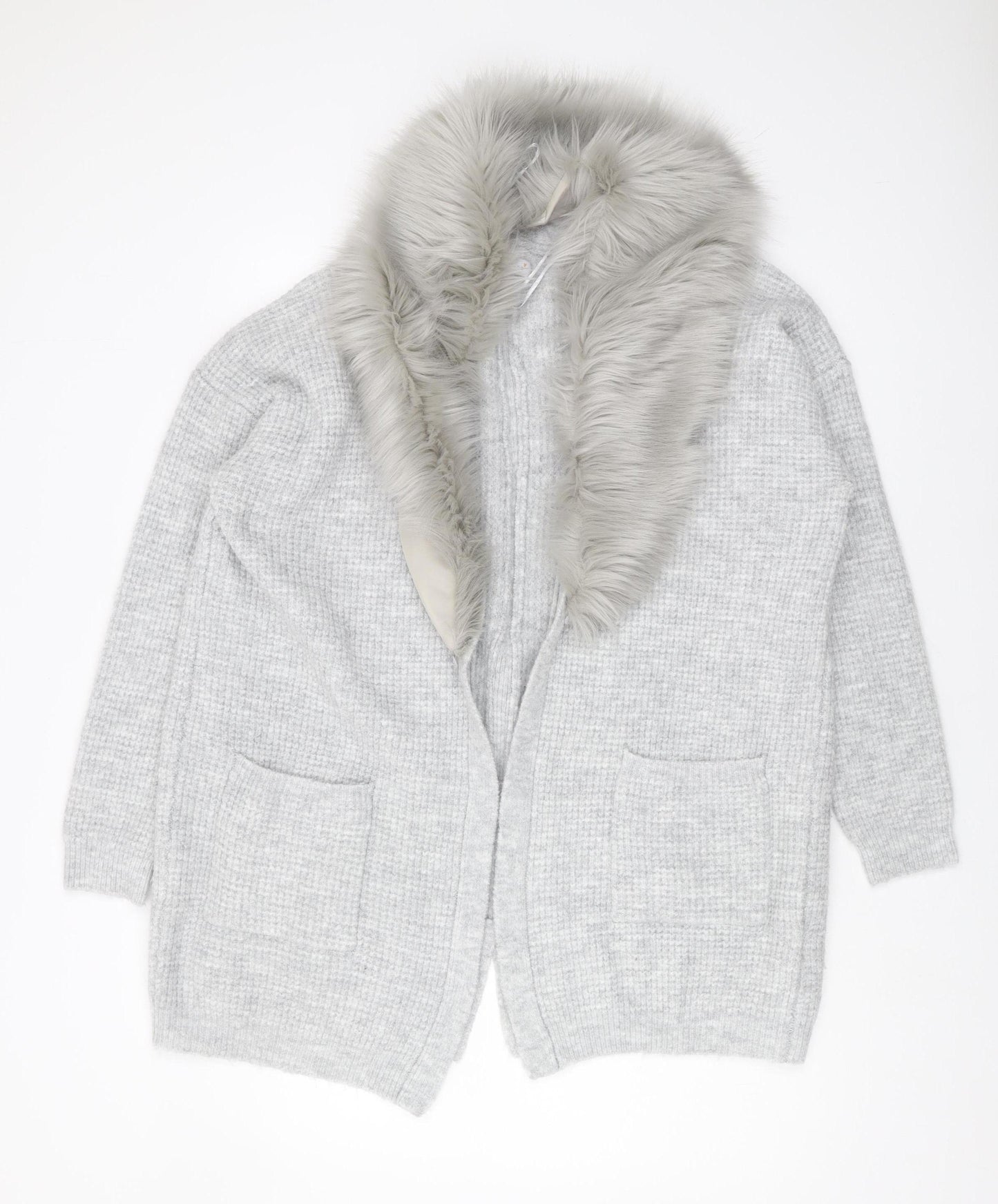 Marks and Spencer Women's Grey Cardigan Size 18