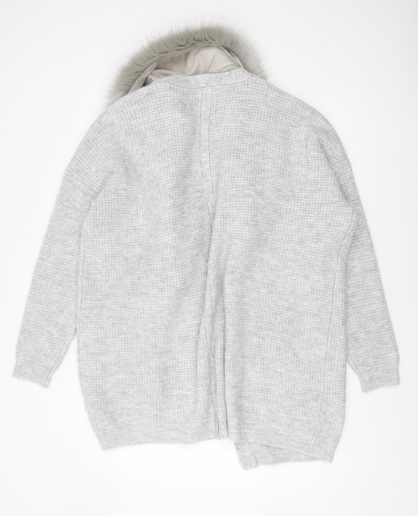 Marks and Spencer Women's Grey Cardigan Size 18