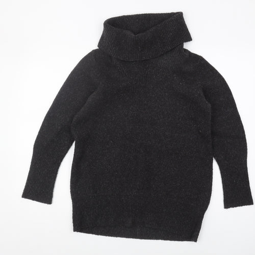 Monsoon Women's Black Cowl Neck Jumper, M