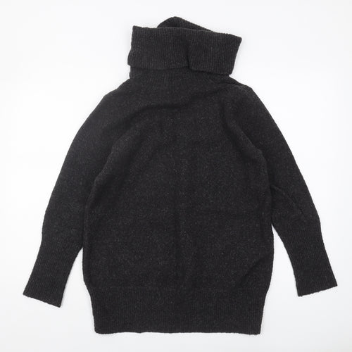 Monsoon Women's Black Cowl Neck Jumper, M