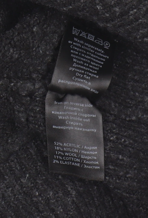 Monsoon Women's Black Cowl Neck Jumper, M