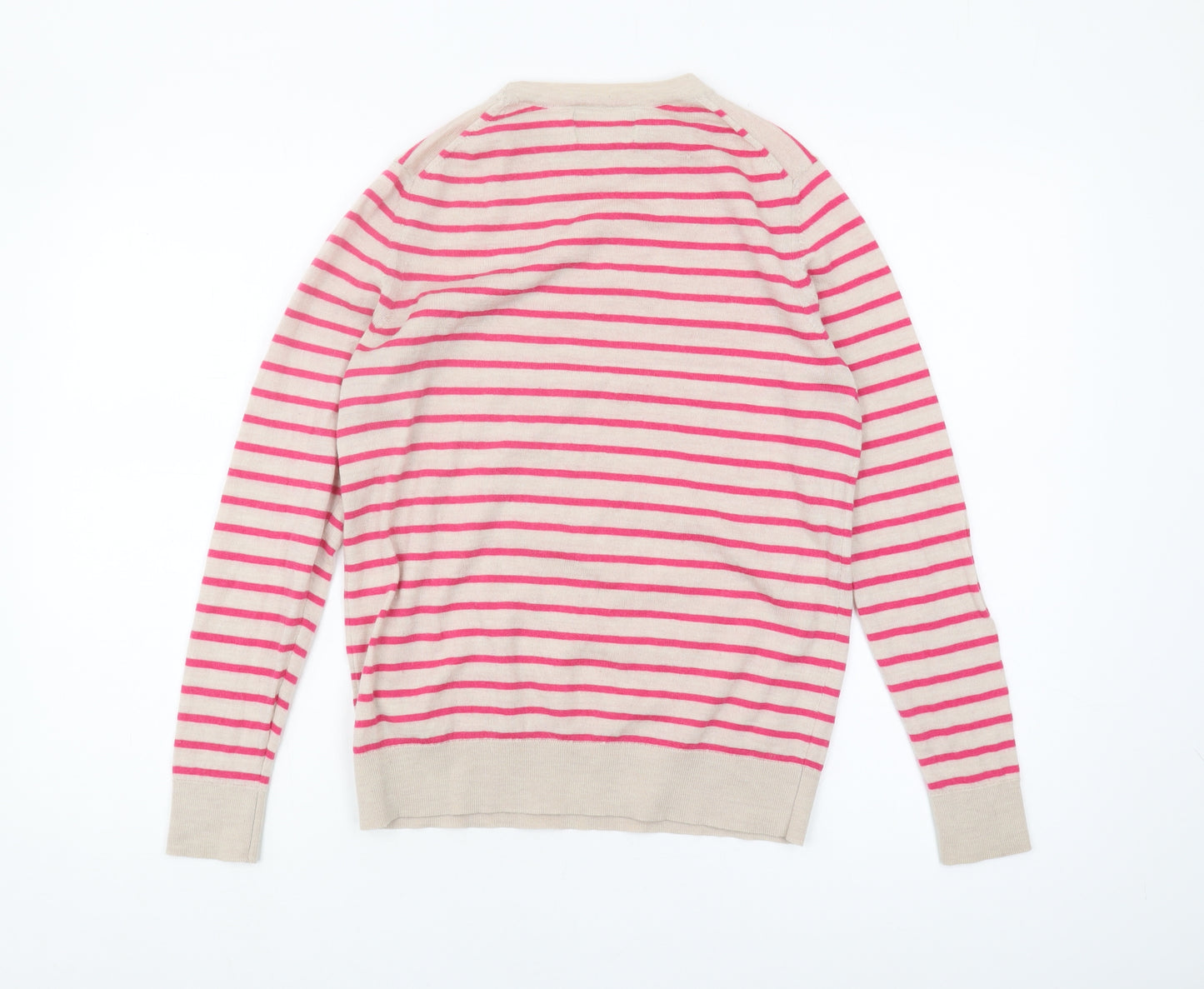 Marks and Spencer Women's Size 10 Striped Merino Pullover