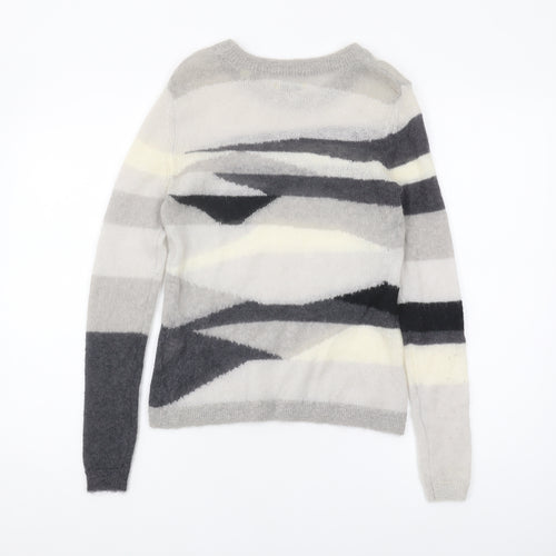 Jack Wills Women's Multicoloured Geometric Pullover Size 6