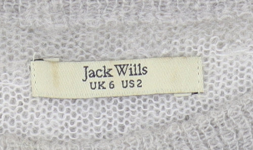 Jack Wills Women's Multicoloured Geometric Pullover Size 6