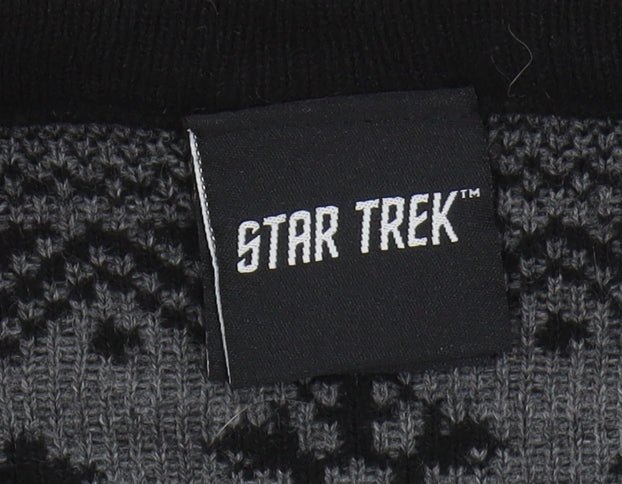 Numskull Men's Red 'Star Trek' XL Christmas Jumper