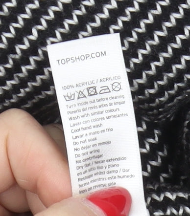 Topshop Women's Black Cardigan Size 12