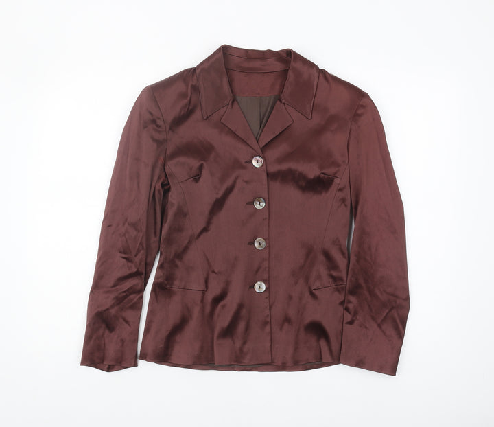 Principles Women's Brown Petite Suit Jacket Size 10