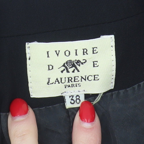 Ivoire de Laurence Women’s Black Blazer Size 10