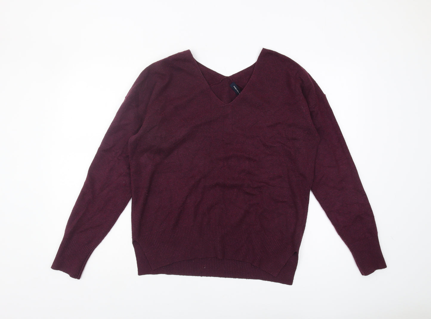 French Connection Women's Red Pullover Jumper Size M