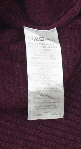 French Connection Women's Red Pullover Jumper Size M