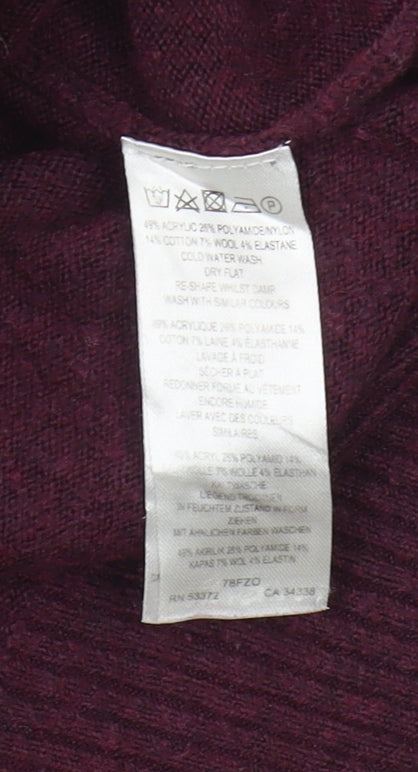 French Connection Women's Red Pullover Jumper Size M