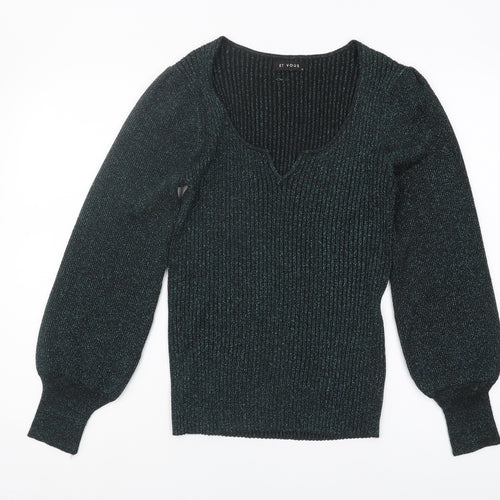 Et Vous Women's Black Pullover Jumper - Size 12