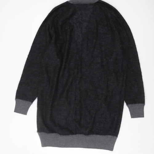 Paul Smith Women's Black Cardigan M V-Neck Wool Blend