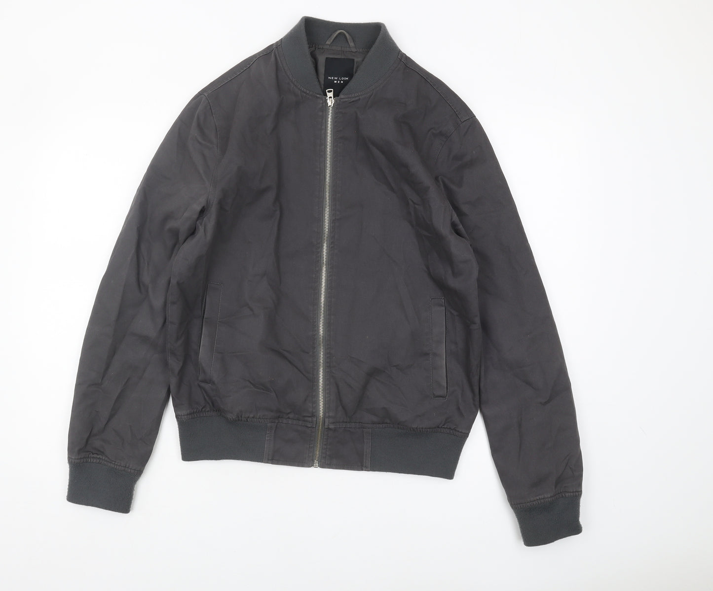 New Look Men's Black Bomber Jacket S