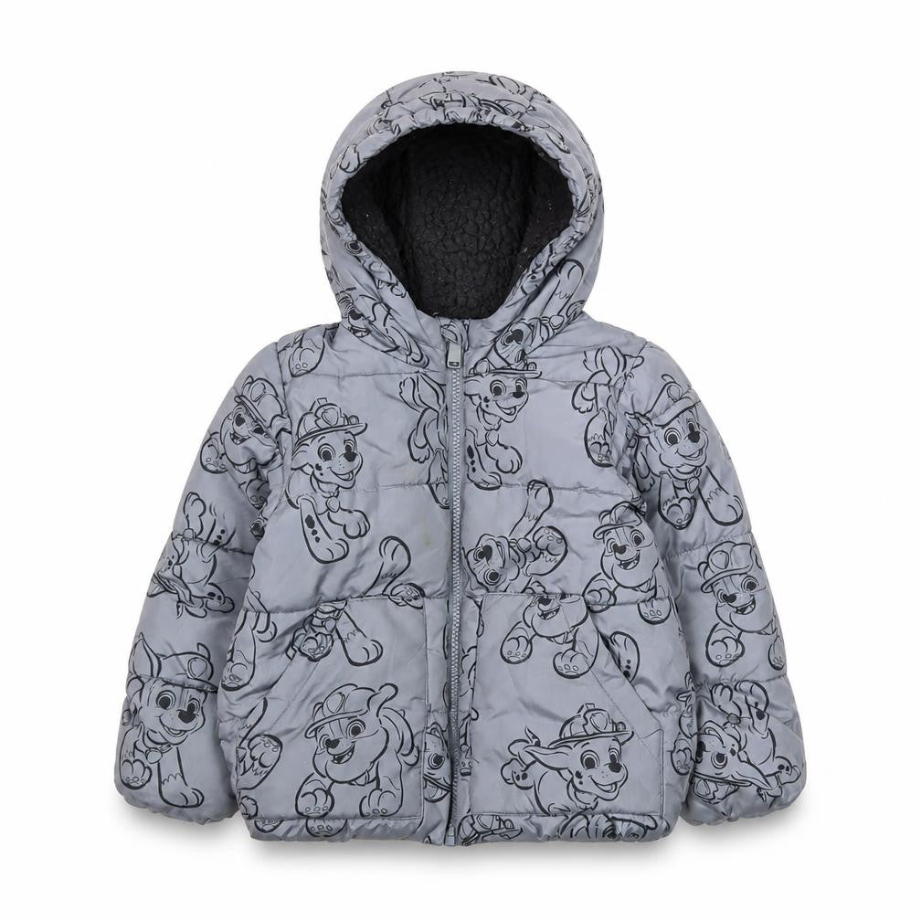 Marks and Spencer Boys Grey Paw Patrol Puffer Jacket 2-3 Years