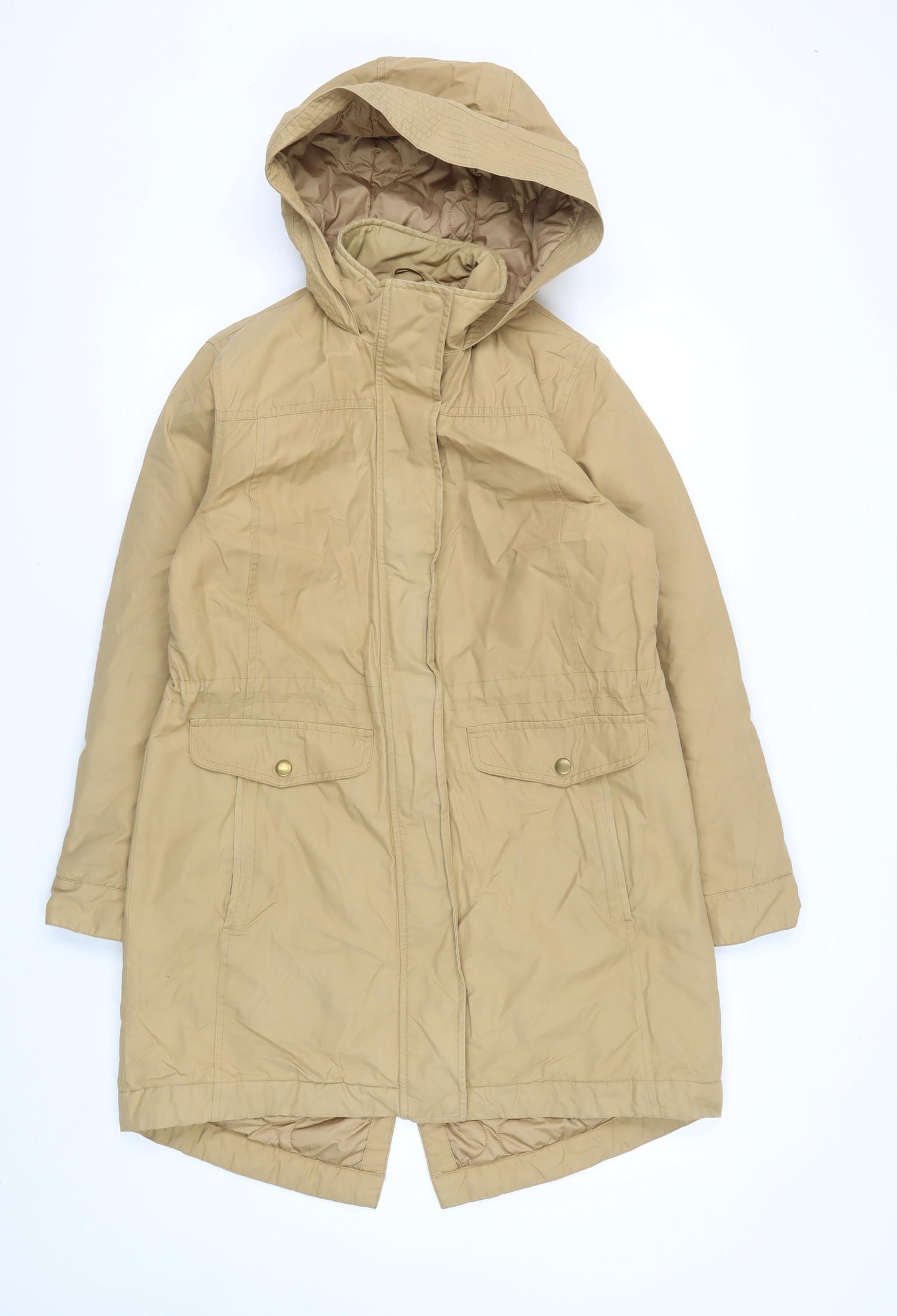 Lands' End Women's Beige S Parka Jacket
