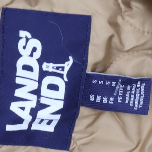 Lands' End Women's Beige S Parka Jacket