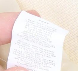 Boohoo x Madison Beer Women's Ivory Bomber Jacket Size 12