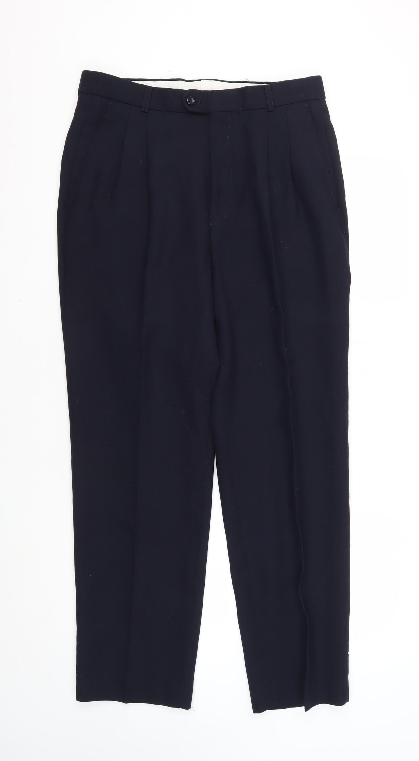 Burton Menswear Men's Black Trousers Size 32 Formal