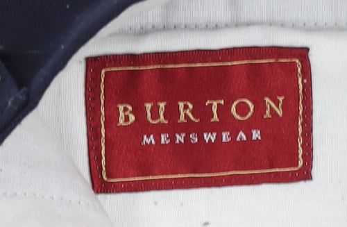 Burton Menswear Men's Black Trousers Size 32 Formal