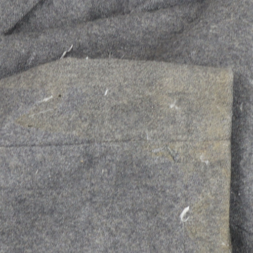 Topman Men’s Grey Wool Pea Coat S