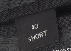 Dunn & Co Men's Black Short Jacket, 40S, Double-Breasted