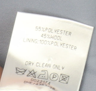 Centaur Men's Blue Check Blazer, Size 40R, Formal