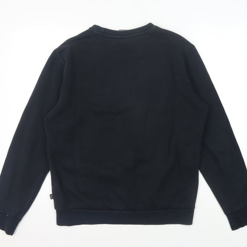 Puma Men's Black Pullover Sweatshirt S with Logo