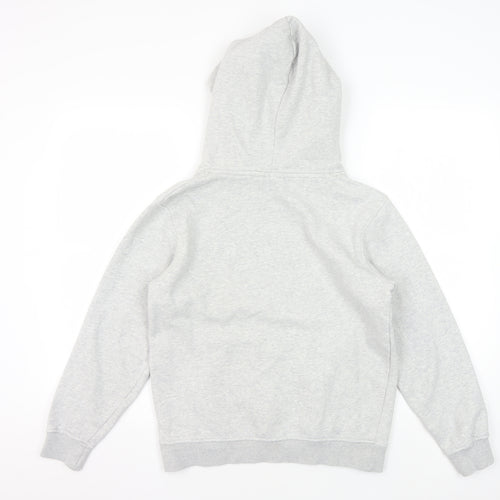 Animal Boys Grey Hoodie, 11-12 Years, Cotton Pullover