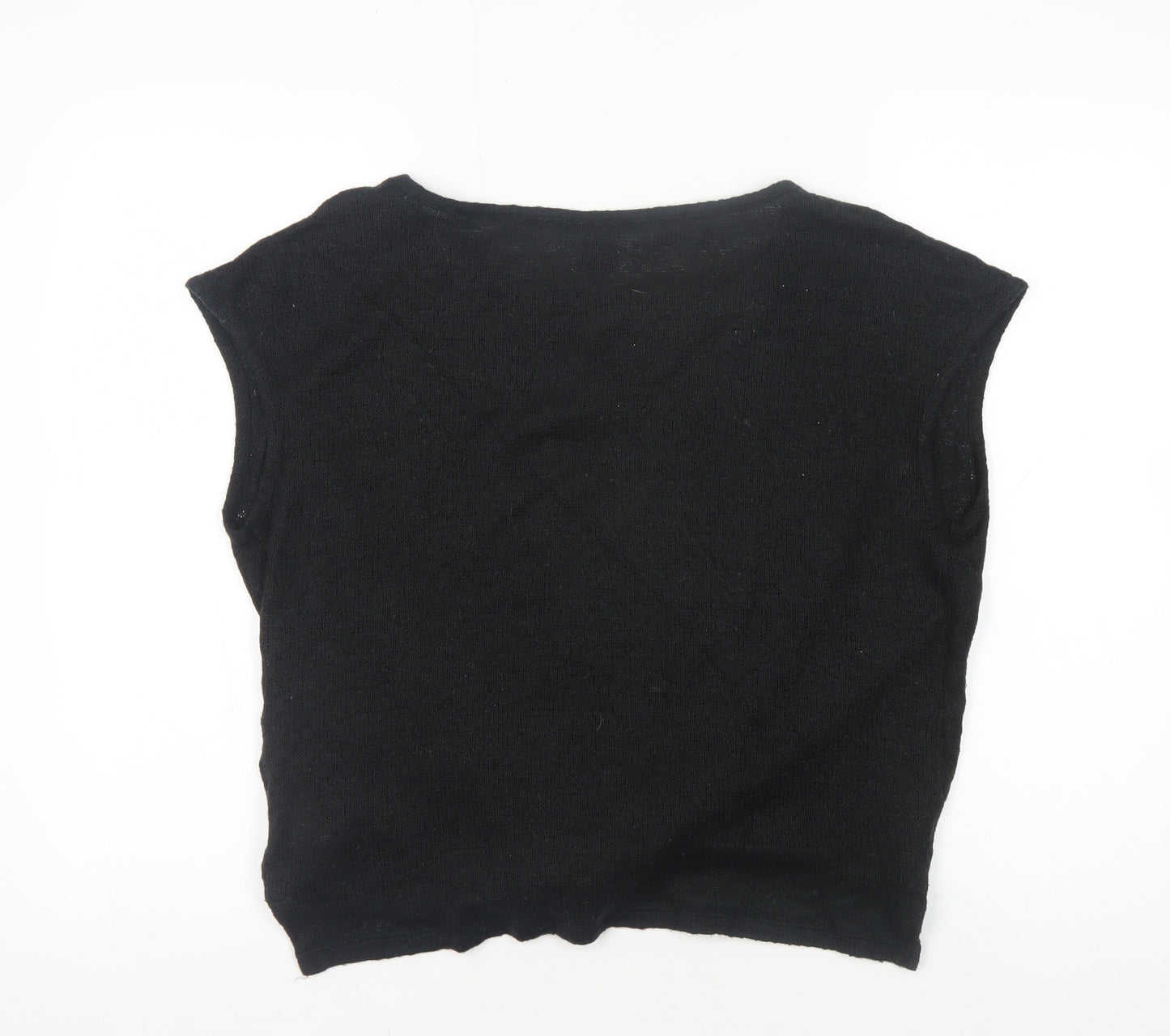DKNY Women's Black Sleeveless Jumper, Size M