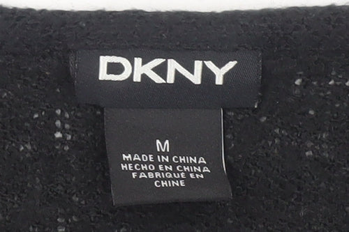 DKNY Women's Black Sleeveless Jumper, Size M
