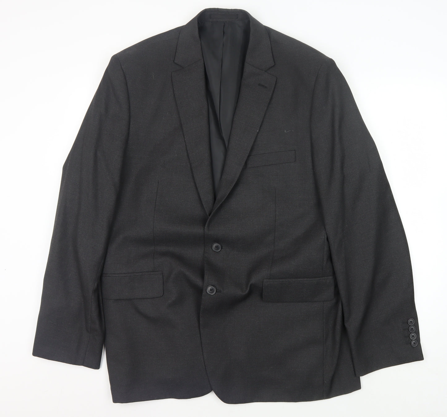 Moss Esq. Men's Grey Blazer UK 46 Regular Fit