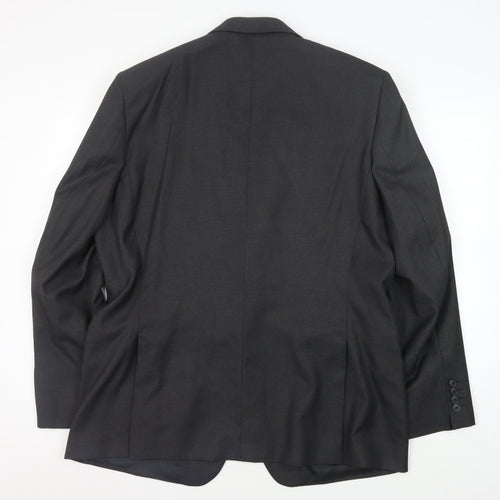 Moss Esq. Men's Grey Blazer UK 46 Regular Fit