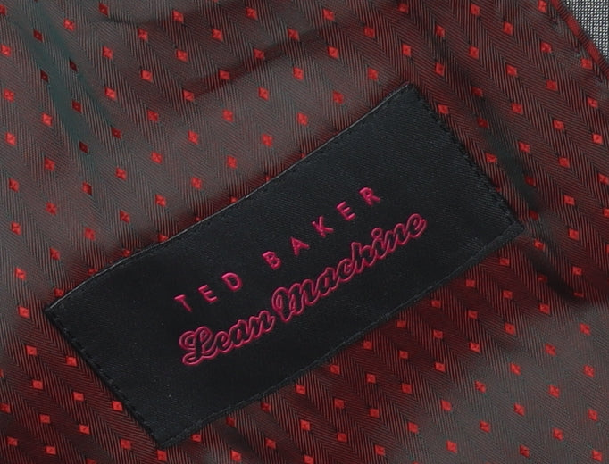 Ted Baker Men's Grey Suit Jacket 40S Business Style