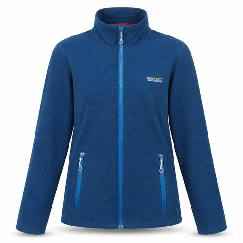 Regatta Women's Blue Mid-Length Jacket, Size 12