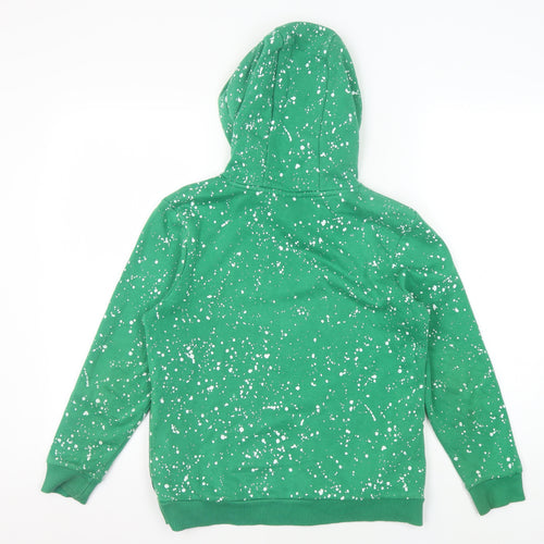 Minecraft Boys Green Hoodie 10-11 Years Graphic Pullover