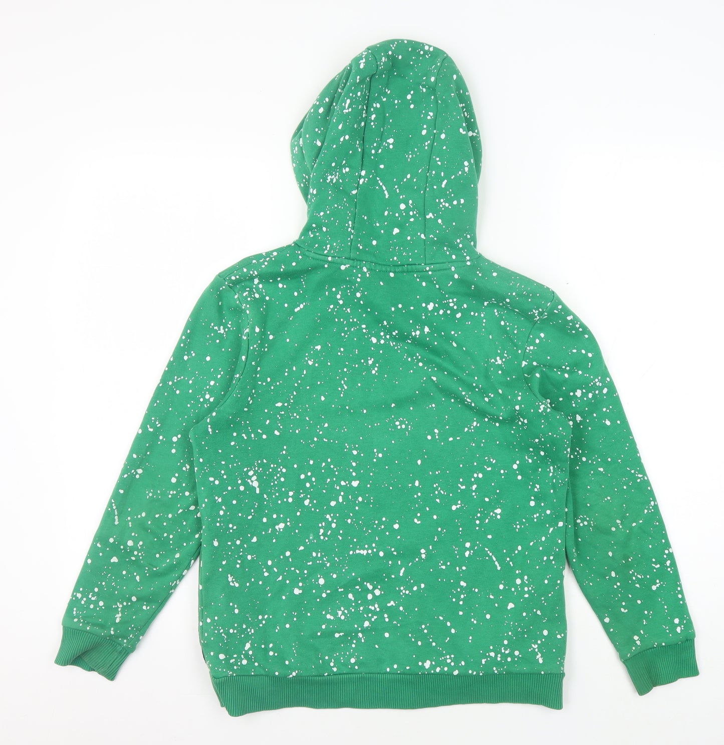 Minecraft Boys Green Hoodie 10-11 Years Graphic Pullover