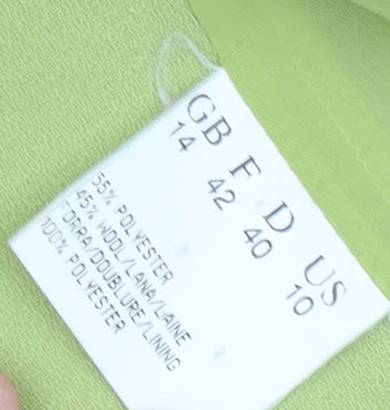 Jacques Vert Women’s Green Blazer Size 14