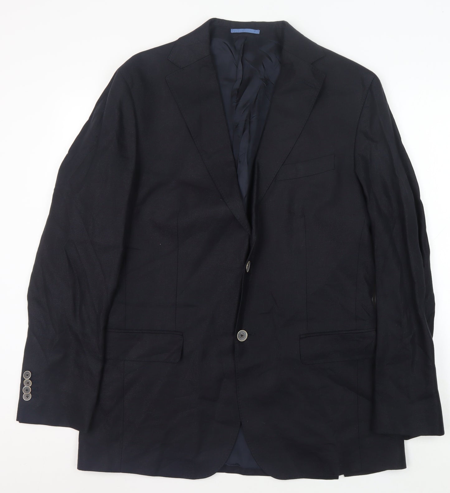 Massimo Dutti Men's Blue Blazer, Size 40, Formal Jacket