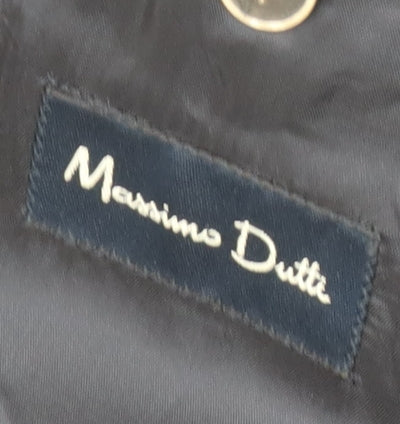 Massimo Dutti Men's Blue Blazer, Size 40, Formal Jacket