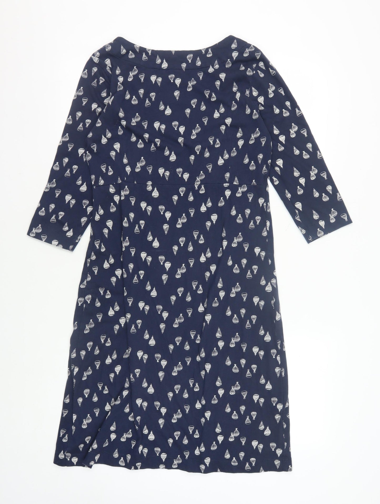 Weird Fish Women's Blue Dress Size 8