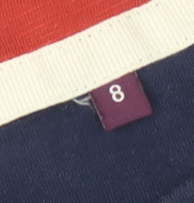 Weird Fish Women's Blue Dress Size 8