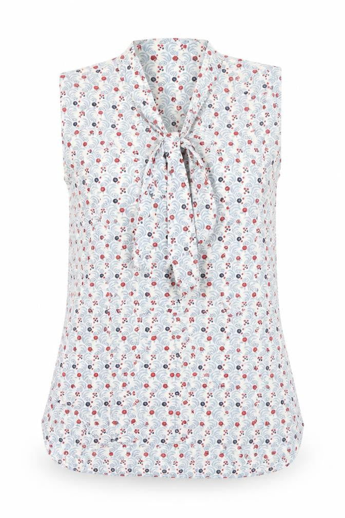 Front view of Laura Ashley Women's Multicoloured Floral Blouse