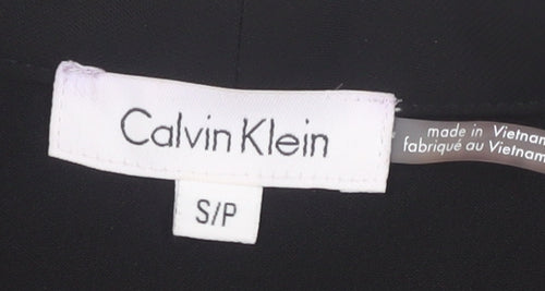 Calvin Klein Women’s Black Sleeveless V-Neck Blouse