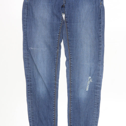 SuperDry Men's Blue Skinny Jeans Size 26