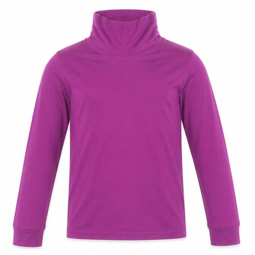 Mountain Warehouse Girls Purple High Neck Pullover Top
