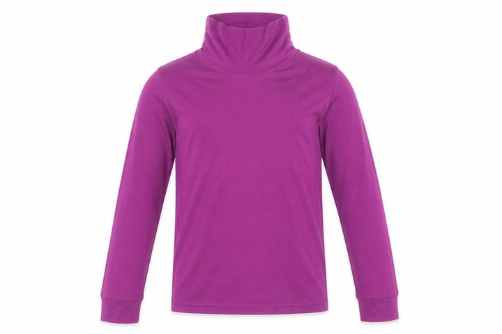 Mountain Warehouse Girls Purple High Neck Pullover Top