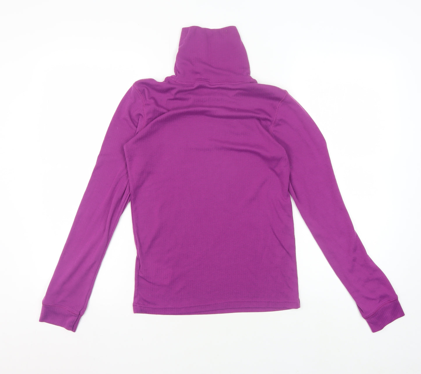 Mountain Warehouse Girls Purple High Neck Pullover Top